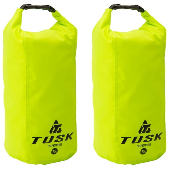 Tusk Defender Dry Bag 15 Liter Flo Green