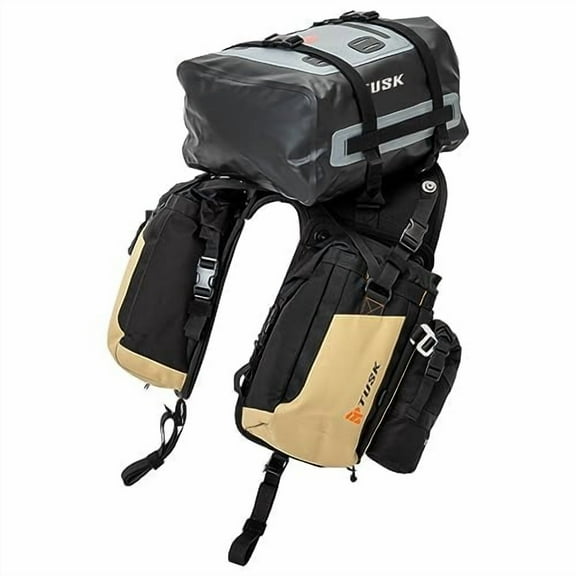 TUSK Excursion Rackless Luggage System Base Standard Heat Shield Black/Tan