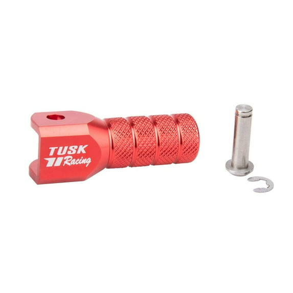 Tusk Folding Shift Lever Replacement Tip Red