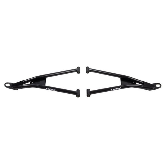 TUSK Mohawk Extreme Duty High Clearance Lower A-Arms Black with Bushing Hardware Only for Polaris RZR XP 1000 Trails and Rocks Edition 2018-2019