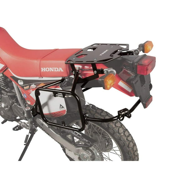 TUSK Pannier Racks with Top Rack and Sub Frame Supports Compatible with Honda XR650L 1993-2009, 2012-2025