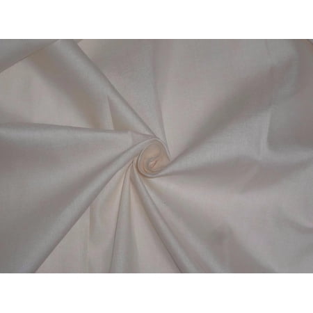 TUSSAR VISCOSE SILK NATURAL IVORY FABRIC 44quot; WIDE