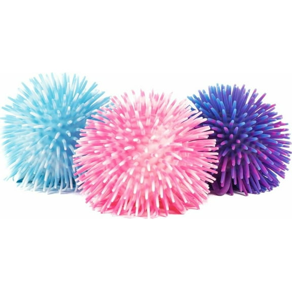 Keycraft 9095798 5 x 5 in. Tutti Frutti Puffer Ball, Assorted Color - Pack of 12