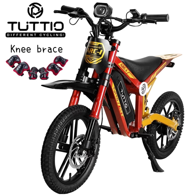TUTTIO ARC-1 750W Mini Electric Dirt Bike for Kids 8-14, 5-Speed
