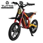 TUTTIO ARC-1 750W Mini Electric Dirt Bike for Kids 8-14, 5-Speed Modes Electric Motorcycle, 22MPH, 16" Tires, 36V Battery, 25 Miles Range