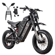 TUTTIO ICT 4000W Electric Dirt Bike for Men Adult, 60V 26Ah Teen Electric Motorcycle for All off Road, 170Nm, Max 49MPH