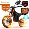 thumbnail image 1 of TUTTIO Soleil 01 Electric Dirt Bikes,3000W，40MPH, 48V21AH Battery,Three-speed Adjustment, Off-Road Motocross,off-road use only, 1 of 9