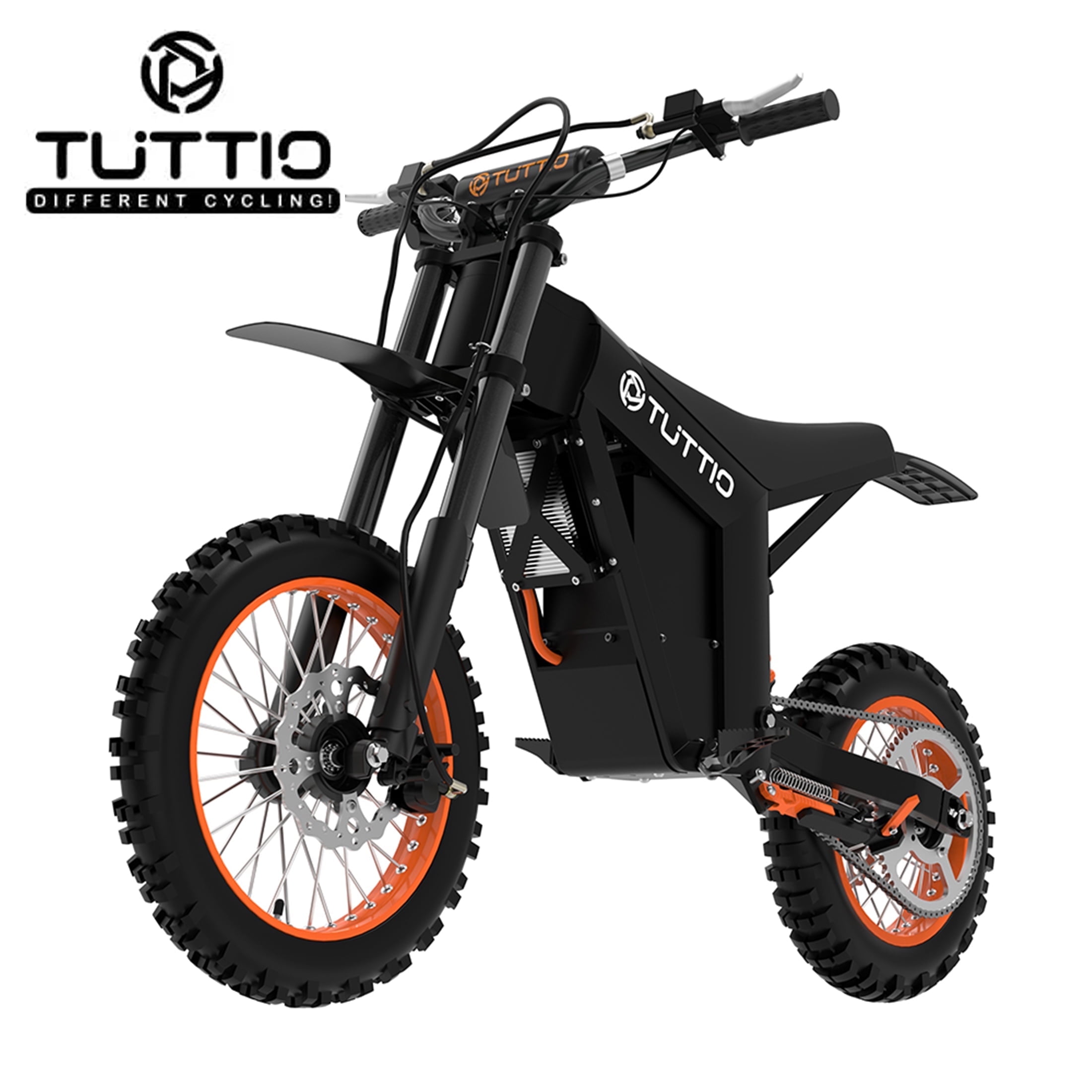 TUTTIO Soleil01 BF Electric Dirt Bike(Black front fork) 2000W Motor, 48V 21Ah Battery, 200N.m High Torque, Top Speed 37Mph