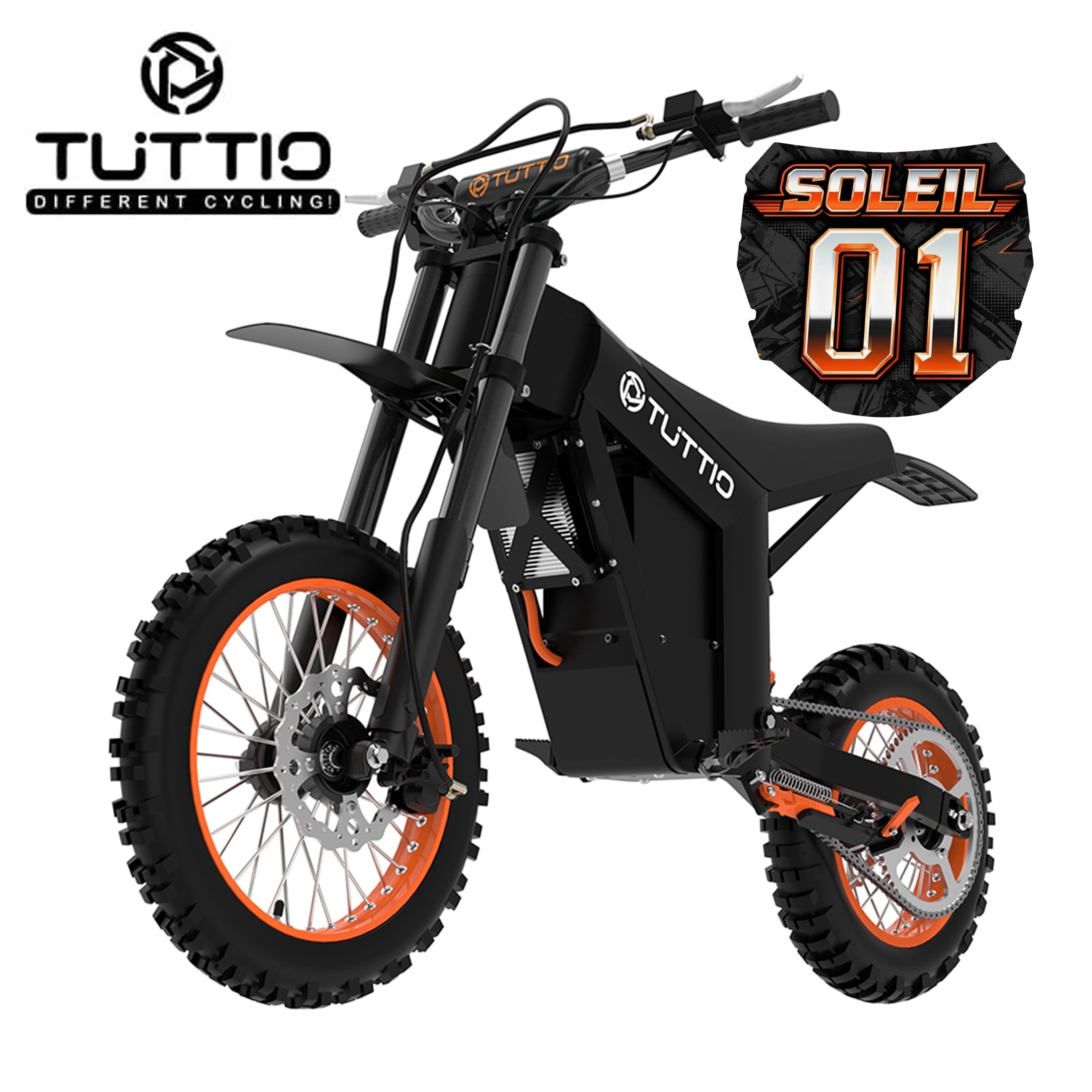 TUTTIO Soleil01 Adult Electric Dirt Bike - 2000W Peak Motor For 37