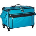 thumbnail image 1 of TUTTO Machine On Wheels Case-27"X16.25"X14" Turquoise, 1 of 6