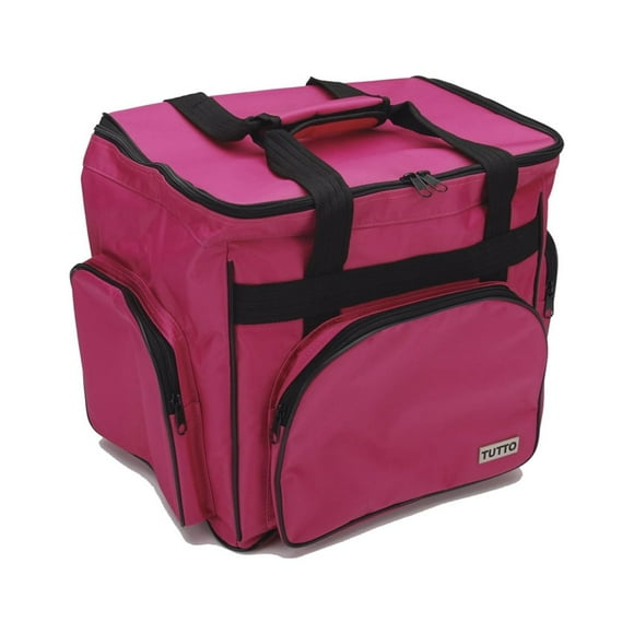TUTTO Serger & Accessory Bag, 14-1/2" x 14-1/2", Pink