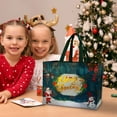 thumbnail image 1 of TUTUnaumb 1Pc Large Christmas Gift Bags - Reusable Christmas Tote Bags with Handle, Non-Woven Xmas Shopping Bags, for Christmas Treat Bags, Gifts Wrapping, Xmas Party Supplies 12.6x6.7x9.8in-D, 1 of 5