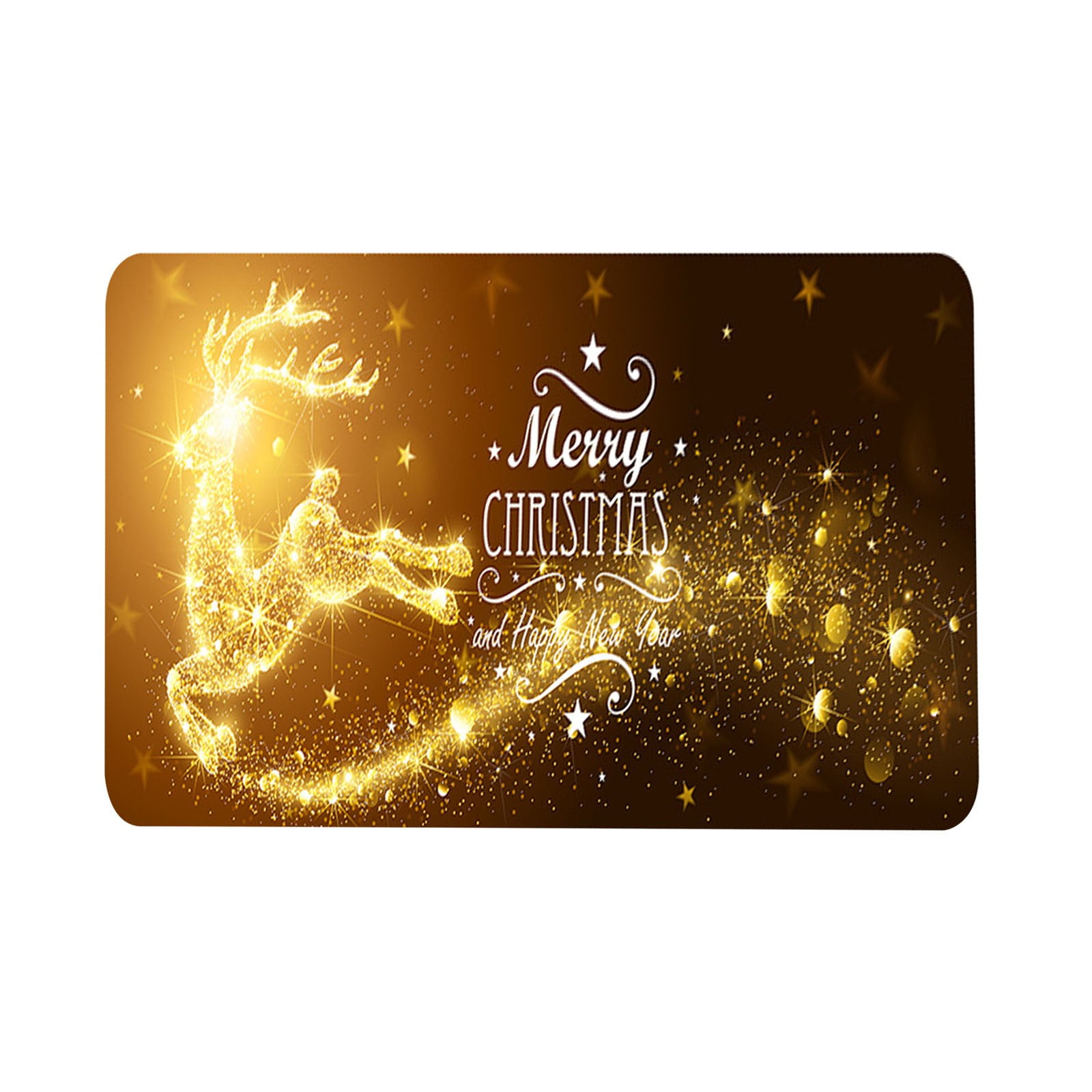 TUTUnaumb 2022 Winter Christmas 1Pc Merry Christmas Doormats Indoor Home Carpets Decor