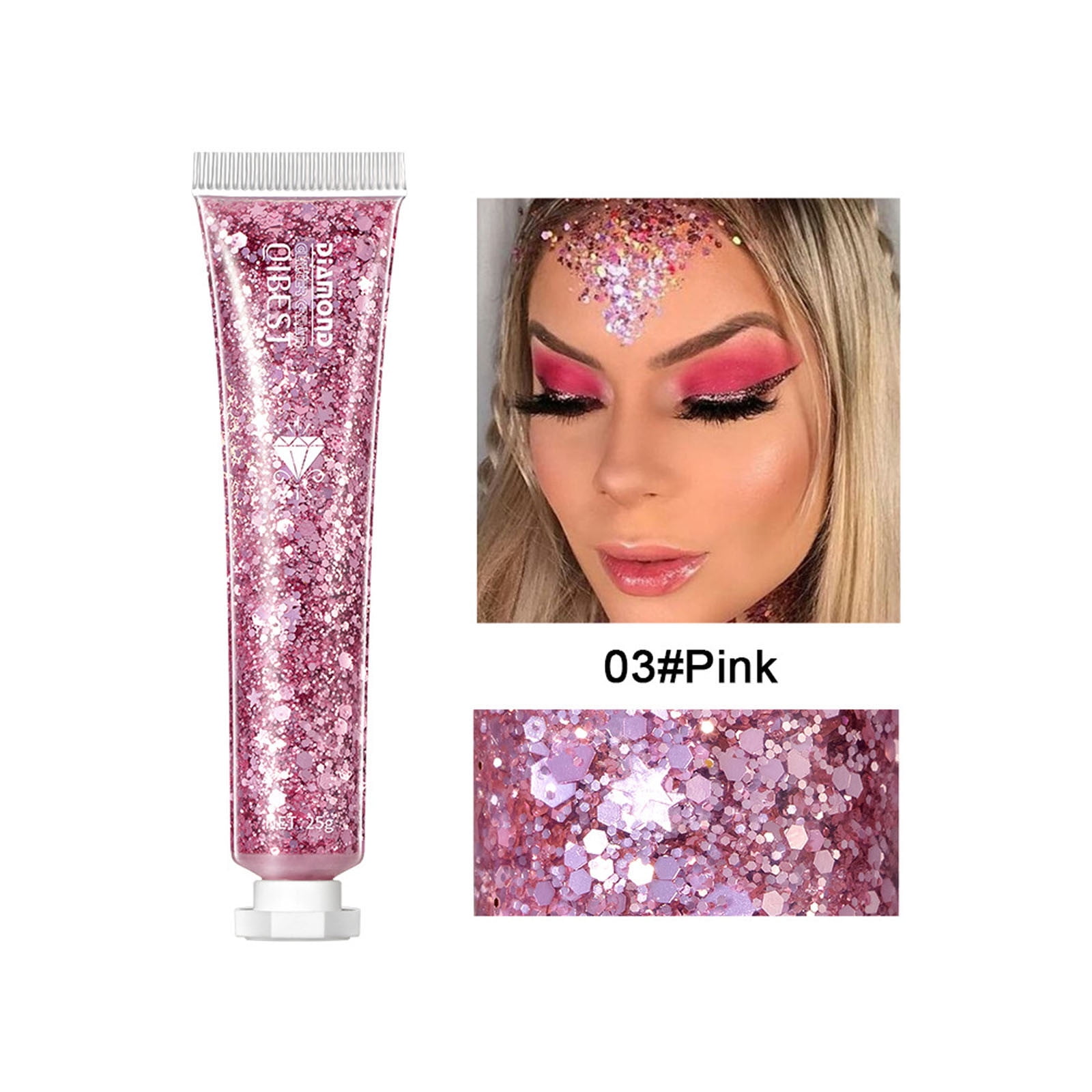 TUTUnaumb 2022 Winter Glitter Glitter Gel , Glitter Body Festival
