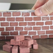 TUTUnaumb 2022 Winter Toys Mini Cement Bricks And Mortar Let You Build Your Own Tiny Wall Mini Bricks Toy-Red