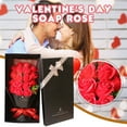 thumbnail image 1 of TUTUnaumb 2023 New Year's Gift Valentine'S Day Creative Gift 18 Soap Rose Bundle Gift Box Cross Border Mother'S Day Birthday Gift Soap Bouquet for Your Lover Spot Promotion on Sale-Multicolor, 1 of 3