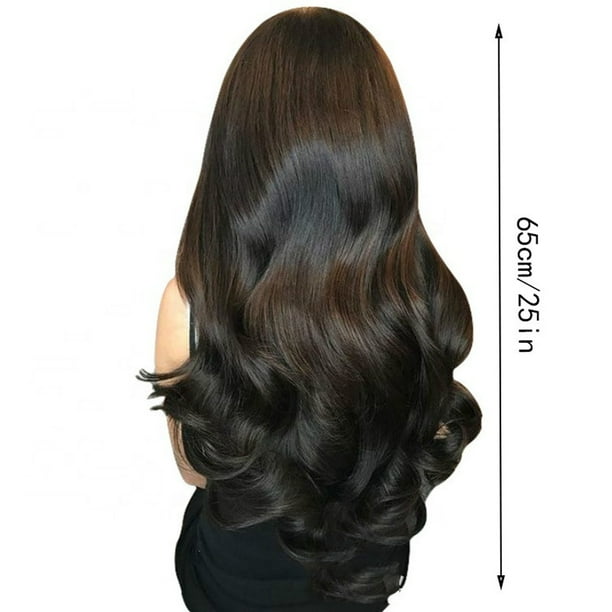 TUTUnaumb 25 Inch Lace Front Wig Human Hair HD Body Wave Lace