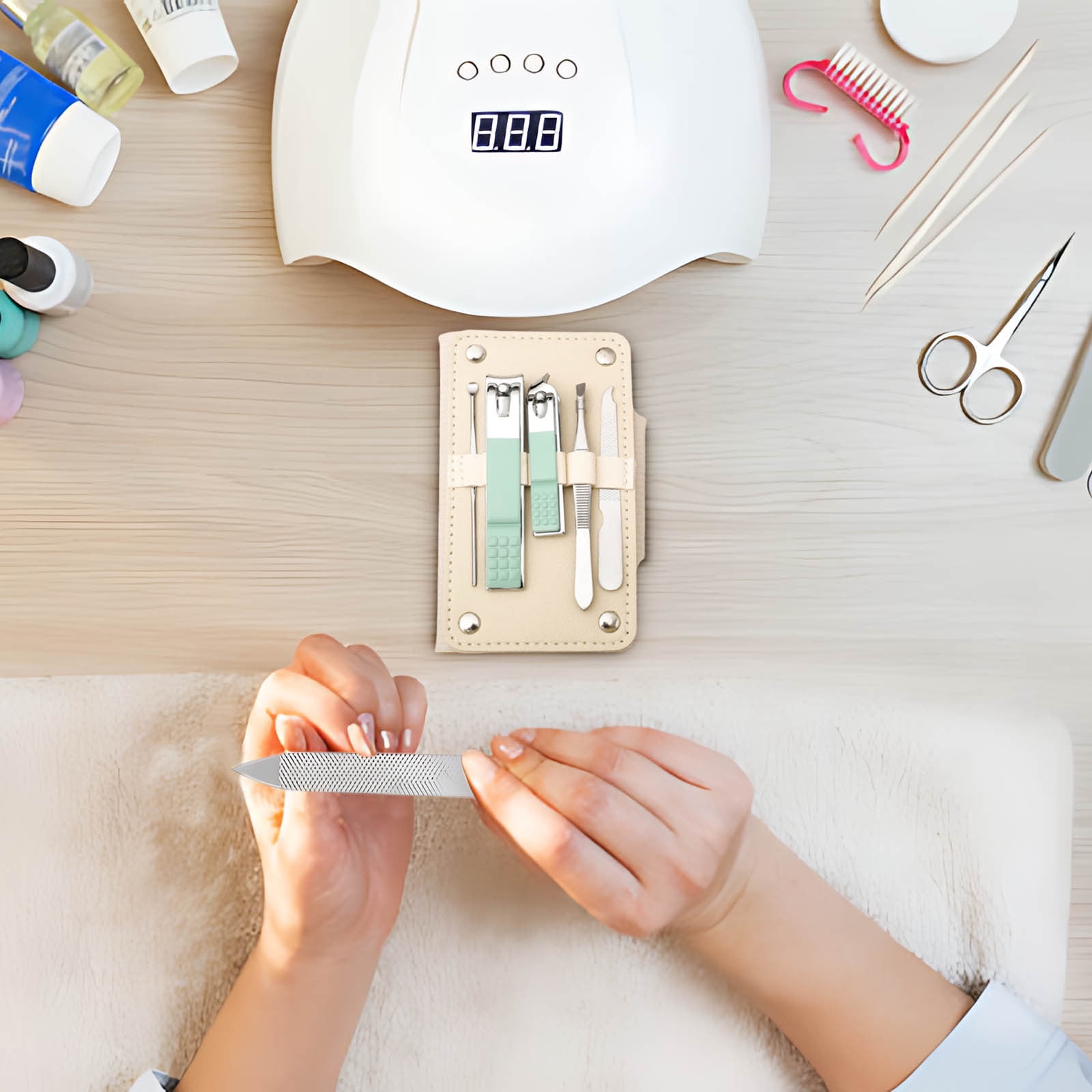 TUTUnaumb 5 Set Nail Clippers Kit, Pedicure Kit Toe Nail Cutter