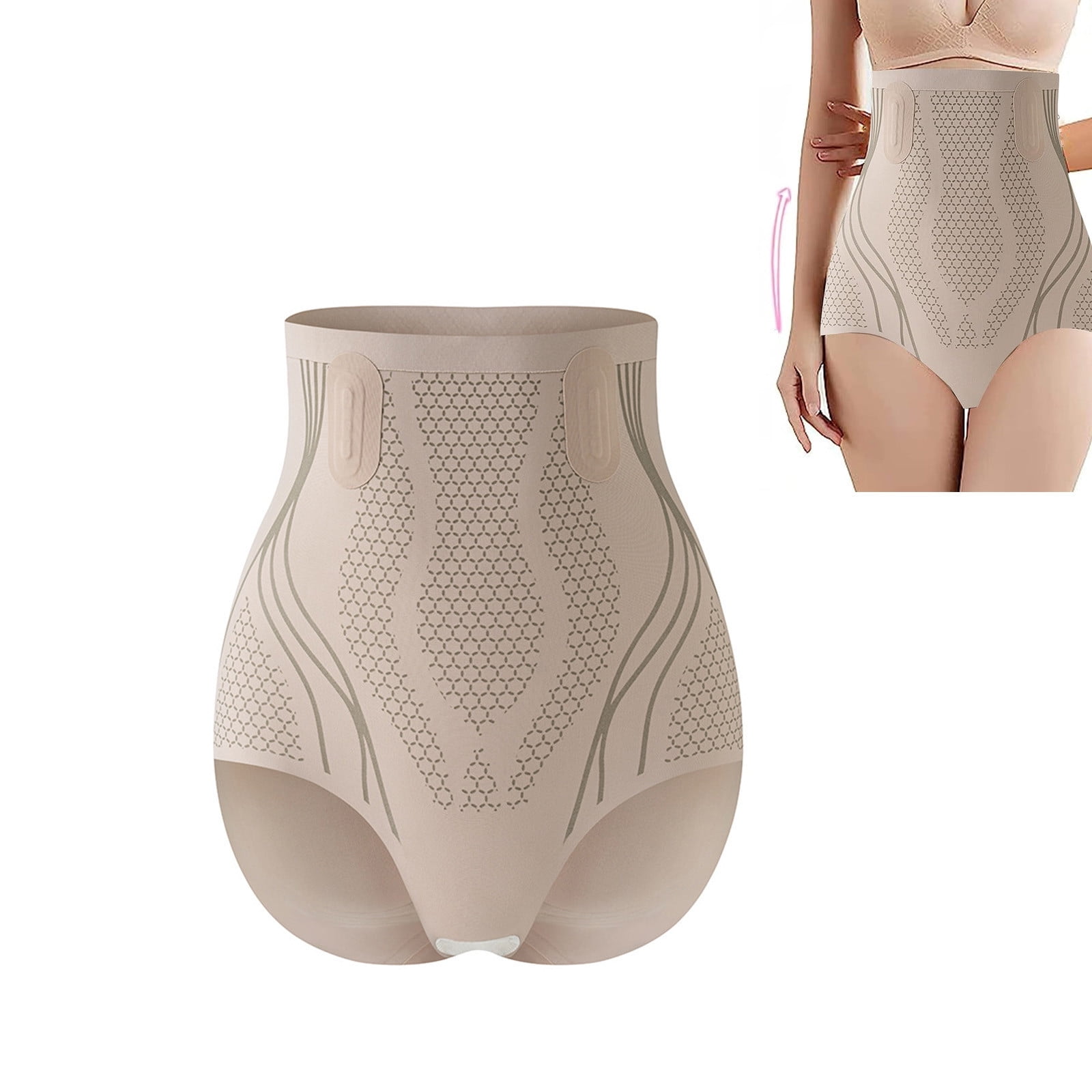 TUTUnaumb Fiber Graphene Repair Shaping Hip Lifting Pants Breech Pants Women's Body Shaper Fiber