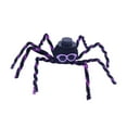 thumbnail image 1 of TUTUnaumb Halloween Spider Decorations, 11.8in Realistic Small Scary Spider Decoration for Home, Spooky Spiders for Indoor Outdoor Party Decorations-Purple, 1 of 2