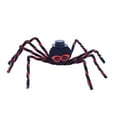 thumbnail image 1 of TUTUnaumb Halloween Spider Decorations, 11.8in Realistic Small Scary Spider Decoration for Home, Spooky Spiders for Indoor Outdoor Party Decorations-Red, 1 of 2