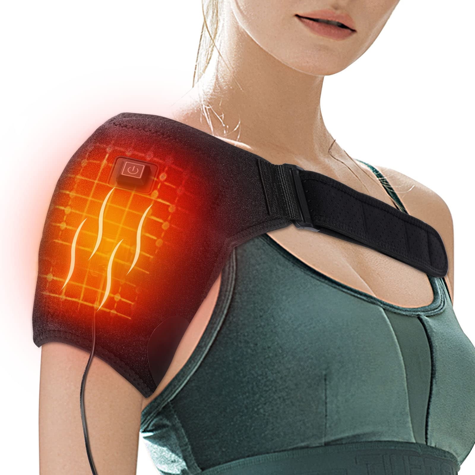 TUTUnaumb Heating Pad For Shoulder Heating Shoulder Pads Warm Electric