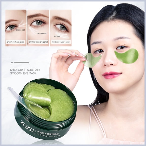 TUTUnaumb Hyaluronic And Collagen Eye Patches For Puffiness And Dark Circles Treat Eye Patches For Beauty And Personal Care60 Eye Patches 30 Pairs80ml-Green