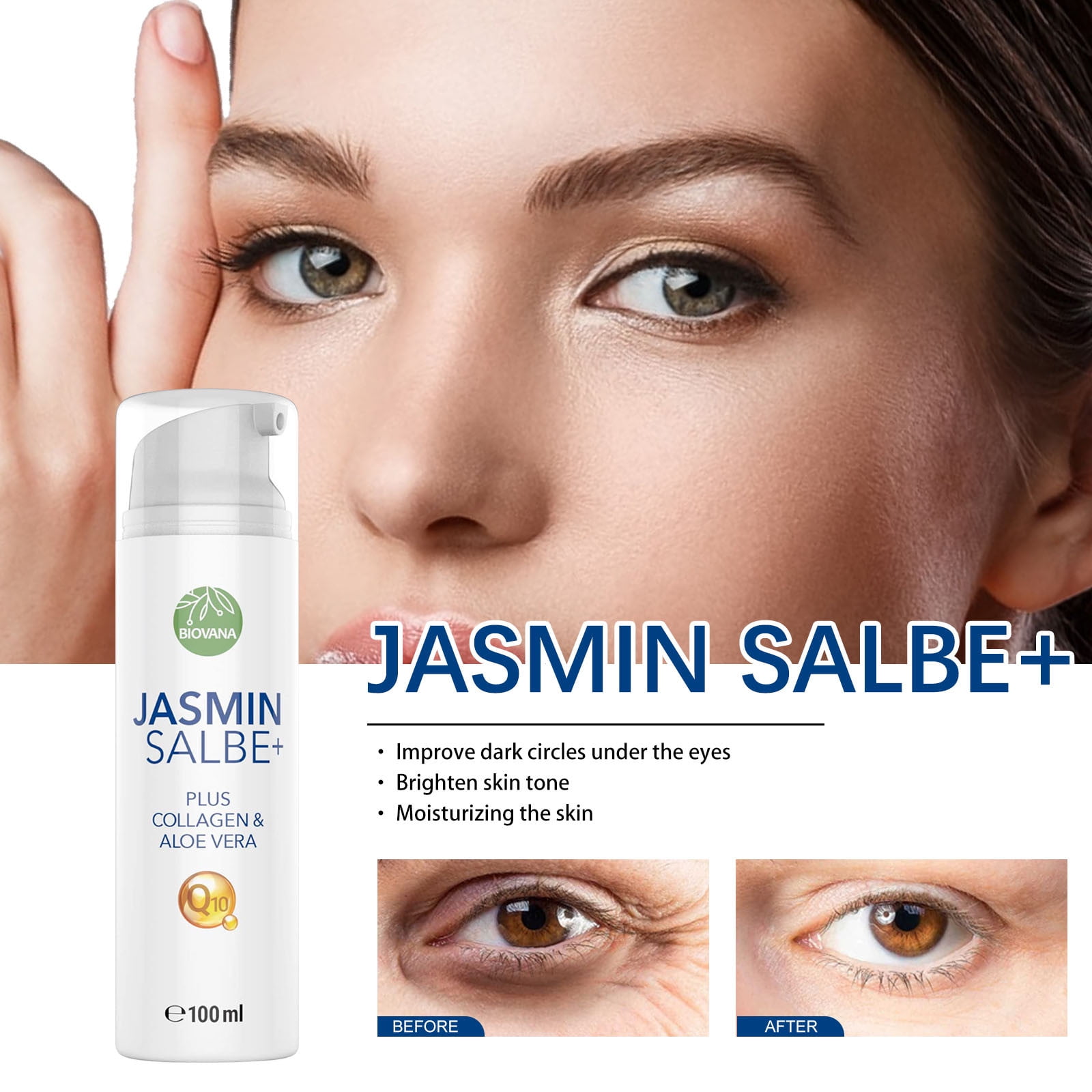 TUTUnaumb Jasmine Eye Cream Firming Skin Gentle Moisturizing for
