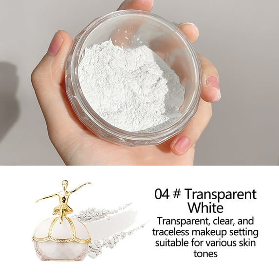 TUTUnaumb Lithe Makeup Holding Oil Control Invisible Pore Setting Powder Women Girls Makeup & Beauty Holiday Gifts Finder-D
