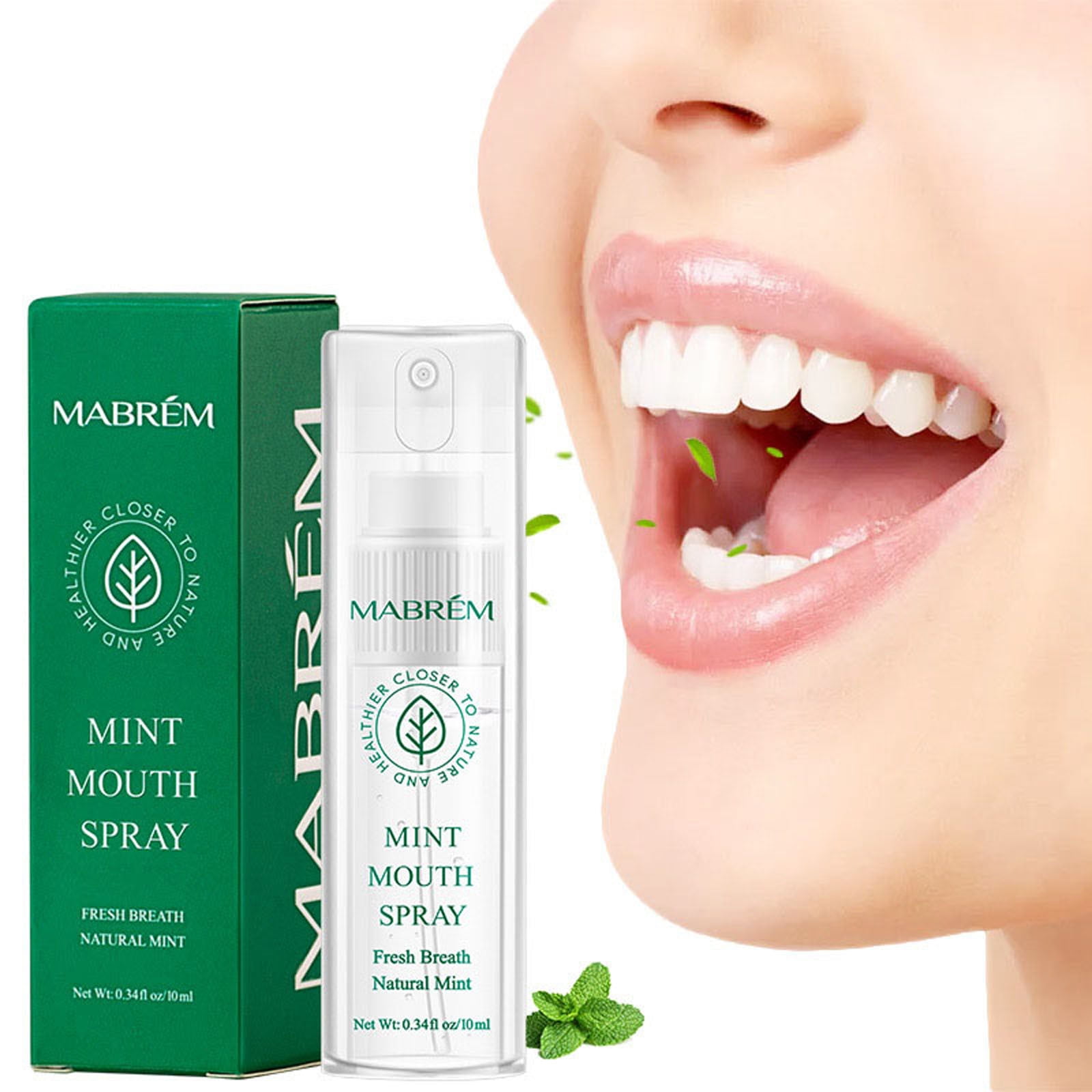 TUTUnaumb Peppermint Mouth Spray To Breathe Fresh Breath To The Mouth