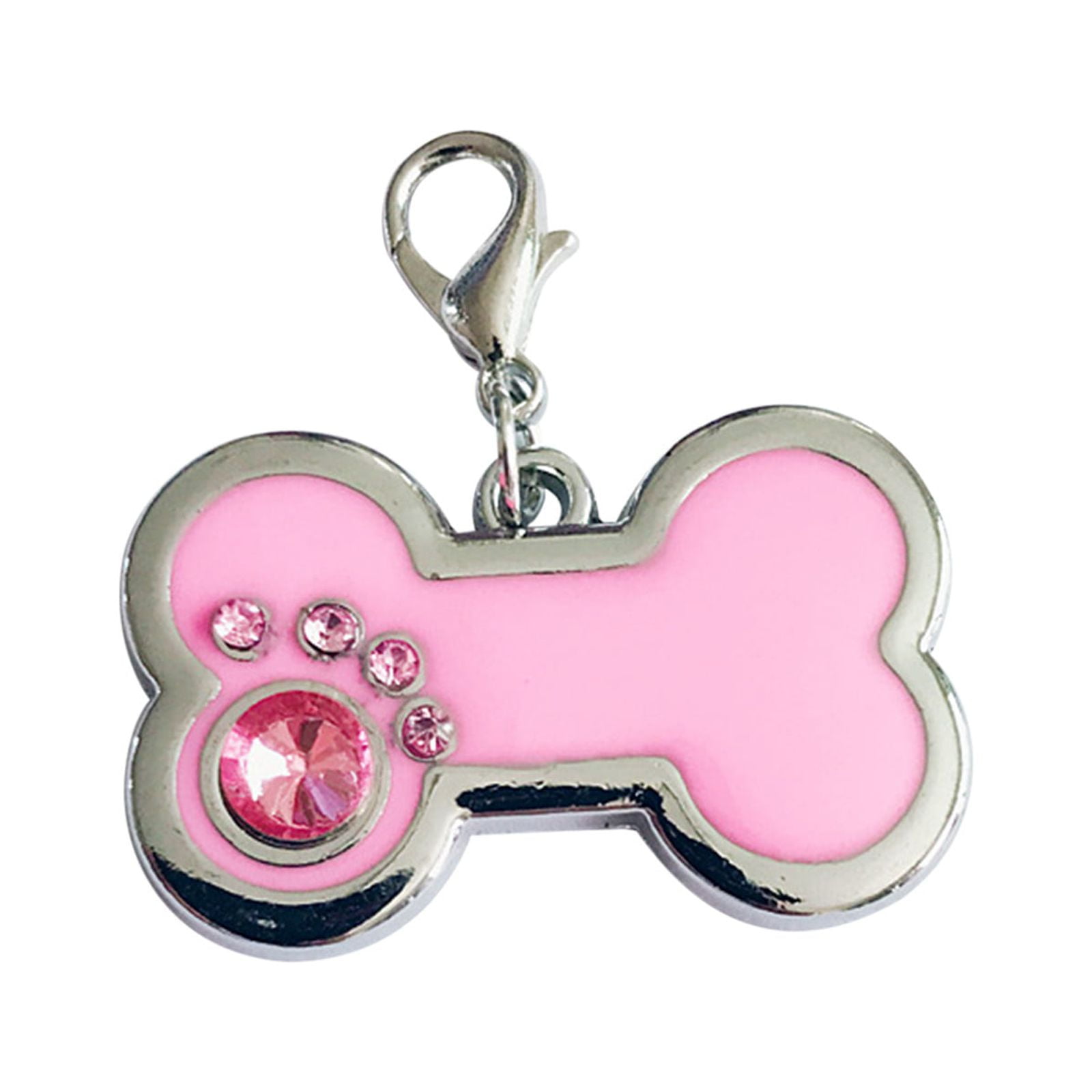 TUTUnaumb Pet ID Tag Personalized Bone Tag Design Stainless Steel Dog