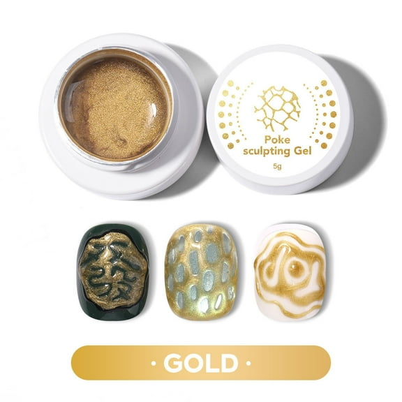 TUTUnaumb Poke Gel Nail Polish, Gel Paint for Nails Art, Multifunctional Lace Painting Gel for Nail Art Design, Home Manicure Salon DIY Supplies