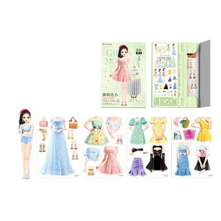 Buy AM ANNA Magnetic Dress Up Toys for Little Girls,Wooden Dress Up Box  Travel Toys,Match Game Imagination Magnets Paper Dolls for Girls Ages 4-7,Princess  Magnetic Dress Up Dolls Online at desertcartINDIA