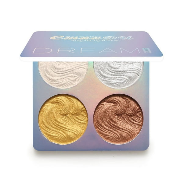 TUTUnaumb Professional Makeup Face Powder 4 Colors Bronzer Highlighter Powder Palette Beauty & Health Makeup On Sale