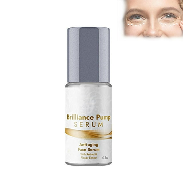 TUTUnaumb Pump Serum Eye Cream Age-Defying Eye Moisturizer Reduce Fine Lines And Wrinkles Under Eye Cream for Dark Circles and Puffiness For All Skin Types 1PC