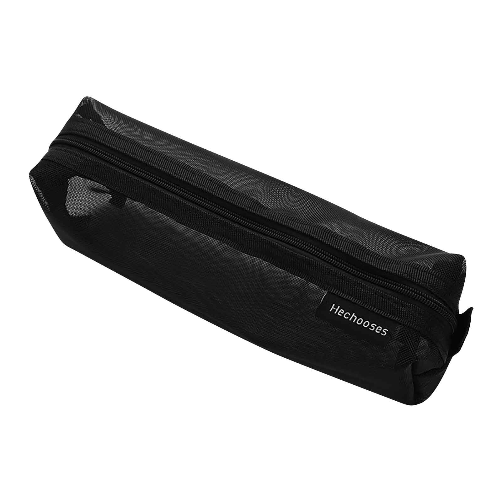 TUTUnaumb ThreeDimensional Simple Transparent Mesh Pencil Pouch