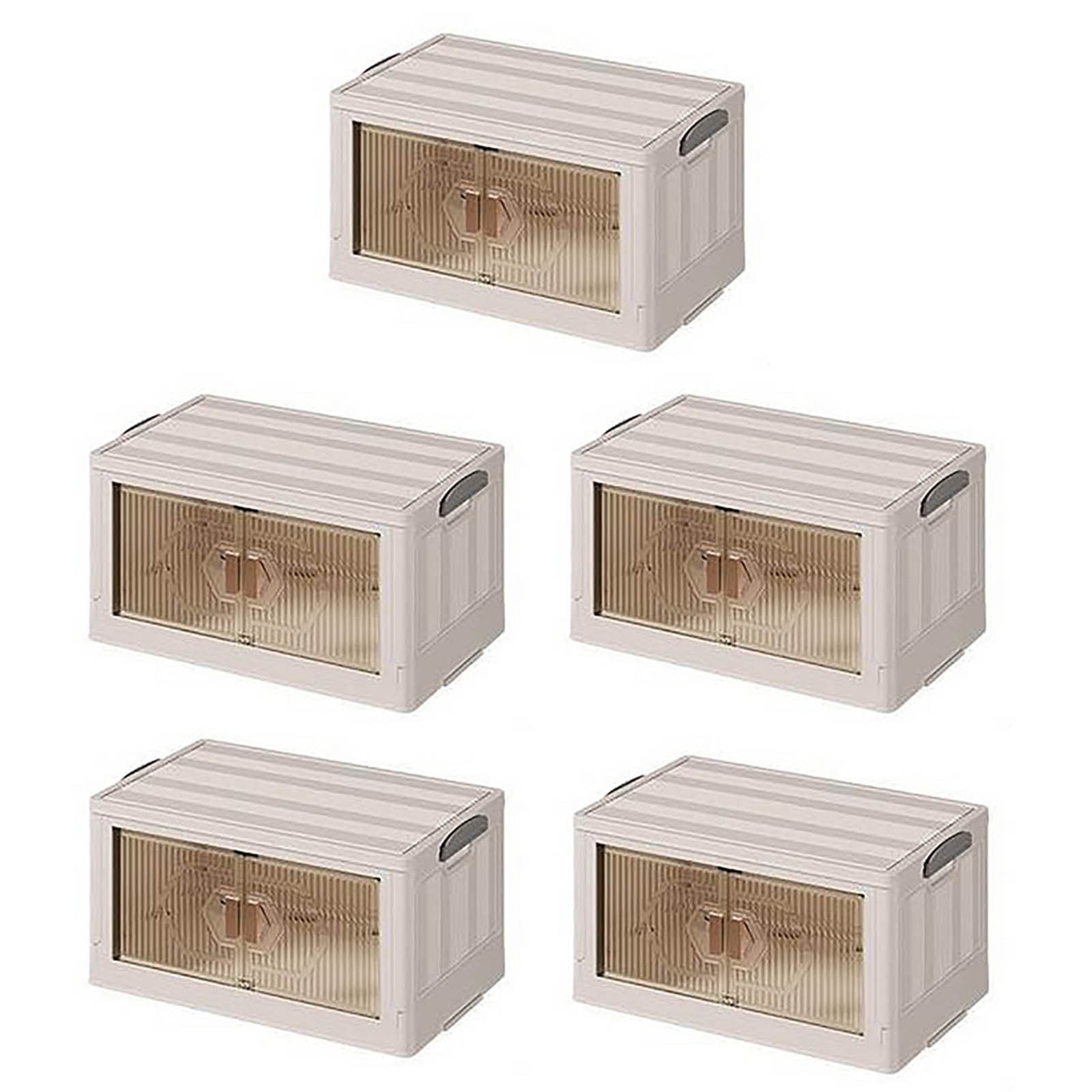 TUTUnaumb Transparent Folding Wardrobe In Bedroom, Free Device, Storage