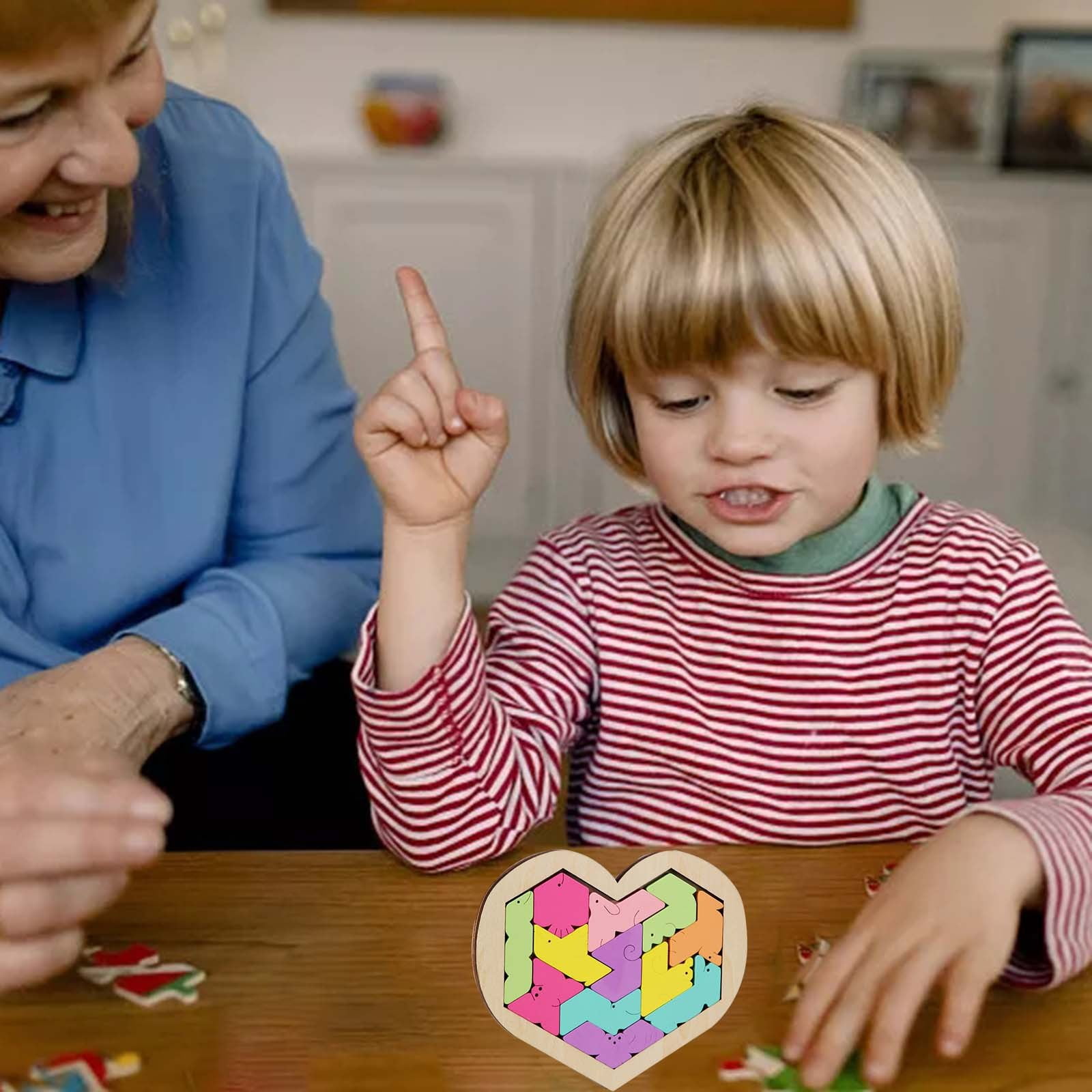 TUWABEII Building Blocks Building Block Puzzle Quality Puzzle Adult