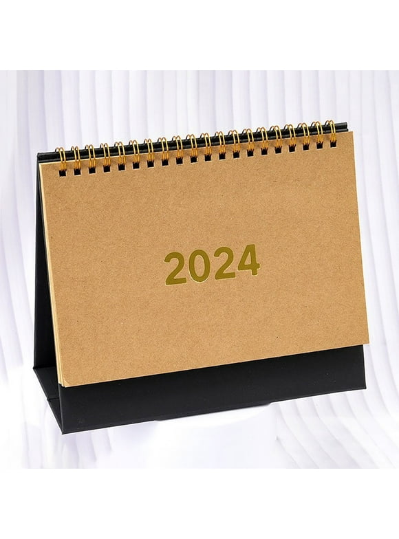 TUWABEII Desk Calendar 2024,top August To December 2024 Permanent Flip top Schedule Is Available For Home Office Schedule Manager