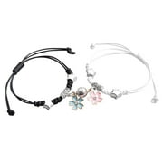 TUWABEII Matching Couples Bracelets,Bracelet Set Of Two Magnetic Attraction Bracelet Special Pendant Bracelet Event Party Decoration