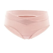 TUWABEII Women's Maternity Underwear,Women Lace Low Waist Breathable Pregnant Underwear Elasticity Panties