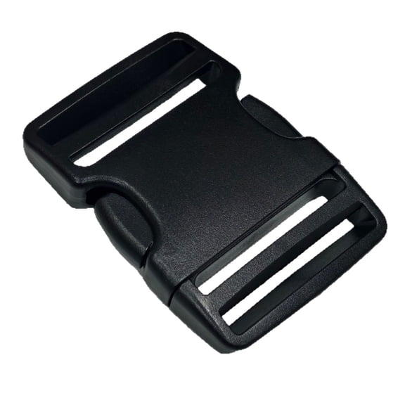 TUWAFE 1" Wide Quick Side Release Buckles,Dual Adjustable No Sewing Slide Clips Snaps,Heavy Duty Plastic Replacement for Nylon Strap Backpack Nylon Webbing Belt Fanny Pack Pet Dog Collars