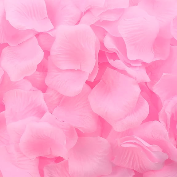 TUWAFE 1000 Pcs Artificial Rose Petals,Flower Petals for Romantic Night,Engagement,Party,Wedding,Event Flower Decorations,Pale Pink