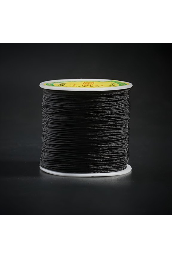 1mm Nylon Chinese Knot Cord, 100M Macrame Thread for Jewelry Making, Braided Beading String for Bracelets, Necklaces, Keychains, DIY Craft Projects