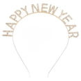 thumbnail image 1 of TUWAFE 2026 Happy New Year Headband, Gold&Silver Christmas Headbands for Women, Holiday Headbands for Women, New Year's Eve Party Tiara Accessories, Cute Holiday Headpiece, 1 of 9