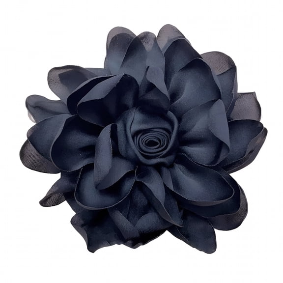 TUWAFE 2026 New 10Cm Rose Fabric Flower Accessory Women Versatile Corsage Hair Clip Suit Lapel Clothing Bags Diy Corsage for Wedding, Party, Prom, Daily Wear