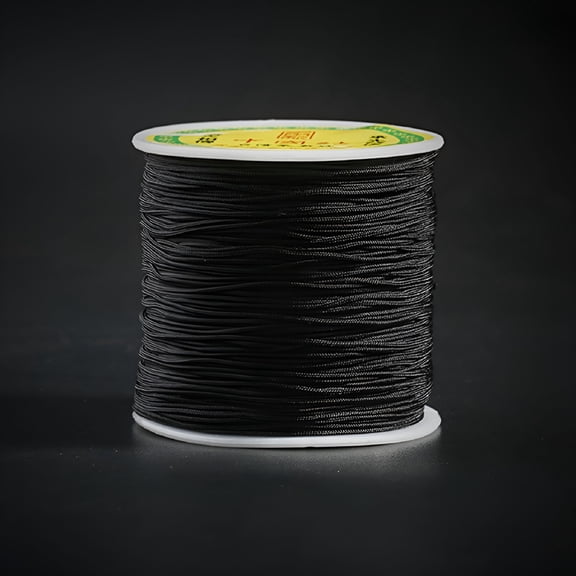 TUWAFE 2026 New 1Mm 100M Nylon Macrame Chinese Knot Cord Bracelet Bead Jewelry Making Diy Thread for Macrame,Jewelry Making,Bracelet Crafting,Beadwork,Diy Projects,Home Crafts.
