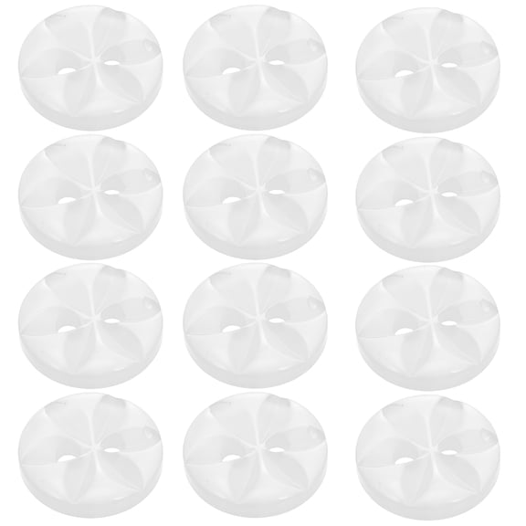 TUWAFE 2026 New 20 Pcs Children'S Pearlescent Buttons Buttons for Clothes Pants Button Round Buttons Flower Buttons Baby for Clothes,Pants,Jackets,Sweaters,Crafts