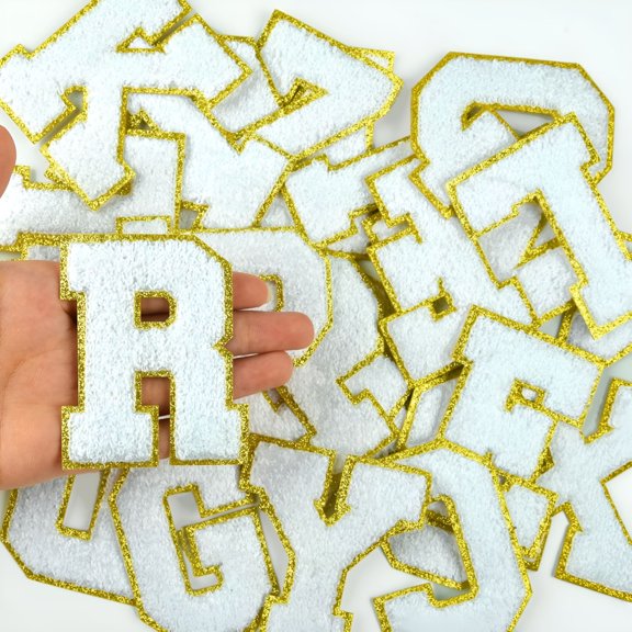 Chienelle Lettering Chenille Letters for Jackets and Clothing in Multiple Colors