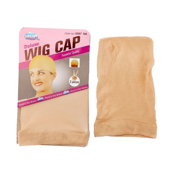 TUWAFE 2026 New 2Pcs Wig Cap Adaptable Bald Cap Excellent Breathability Wig Caps for Women for Cosplay Theater Daily Wear Non Sli Light Skin Tone
